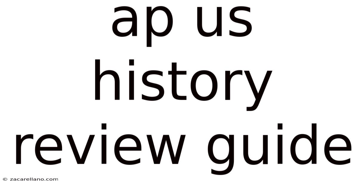 Ap Us History Review Guide
