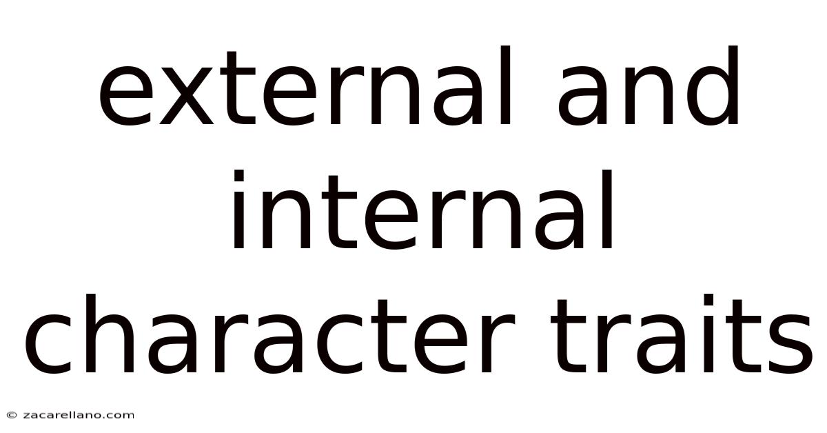 External And Internal Character Traits
