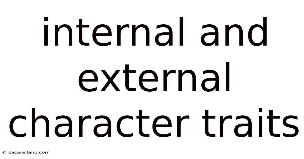 Internal And External Character Traits