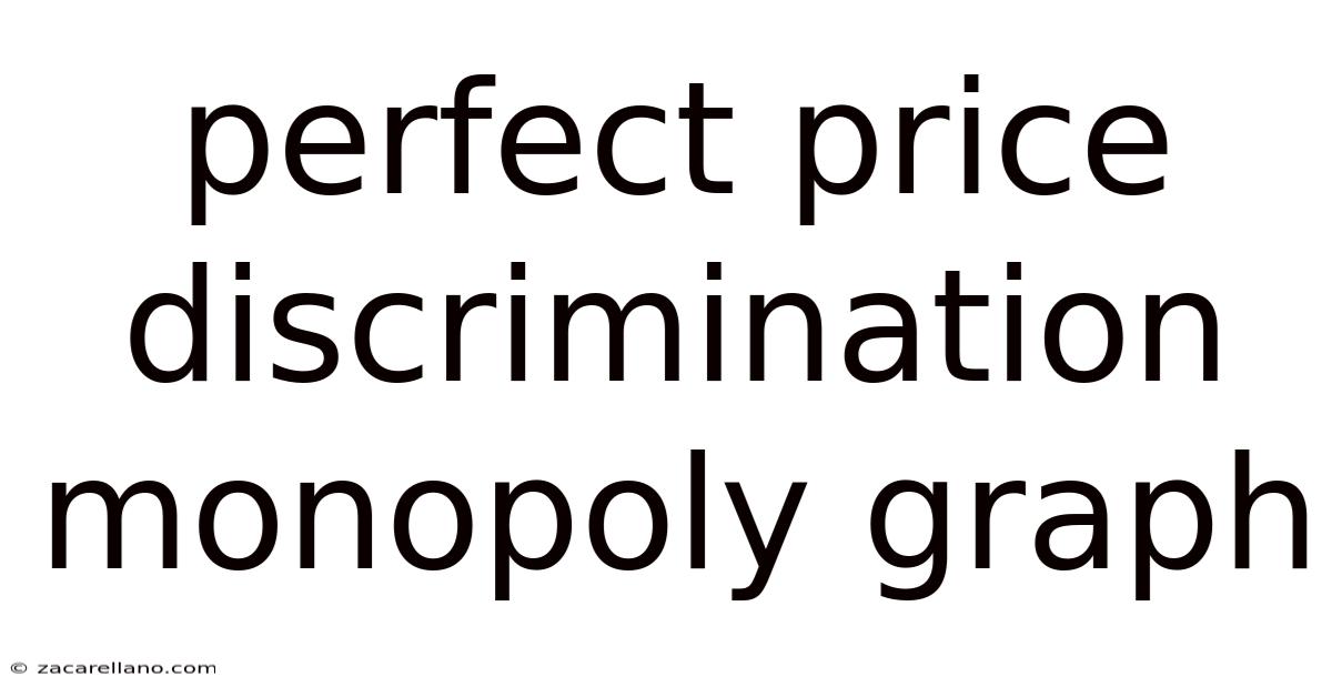 Perfect Price Discrimination Monopoly Graph
