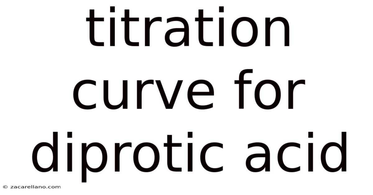 Titration Curve For Diprotic Acid