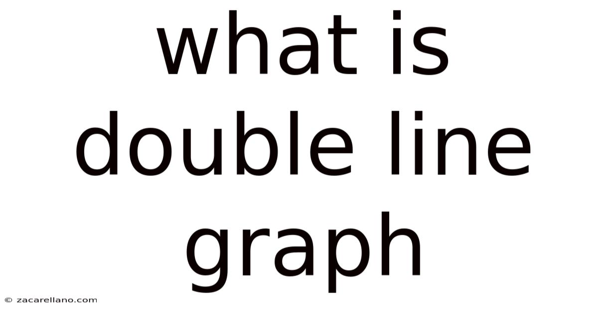 What Is Double Line Graph
